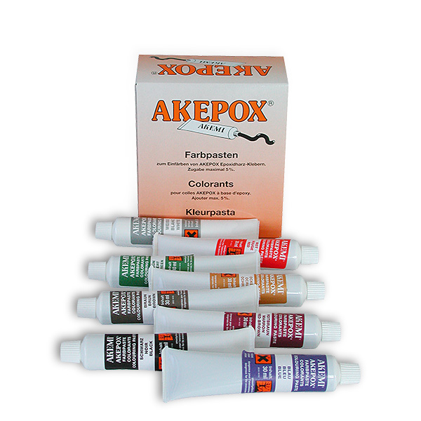 Краситель для клея AKEPOX красный Akemi Colouring pastes for AKEPOX Adhesives 11220
